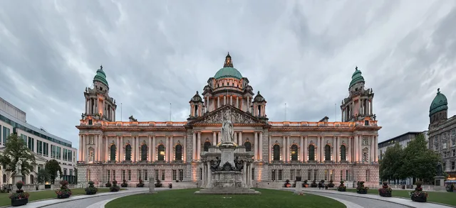 Belfast City Hall - Belfast, Northern Ireland, UK. Belfast professional services marketing across the border