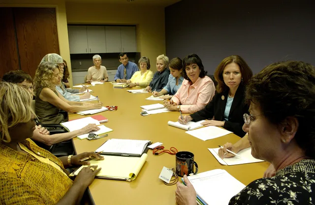 Title Staff Meeting Description Staff from the Cancer Information Service (CIS) hold a meeting in their conference room. Topics/Categories National Cancer Institute -- People People -- Health Professional Type Color, Photo Source National Cancer Institute. What structured customer interviews mean for professional services marketing
